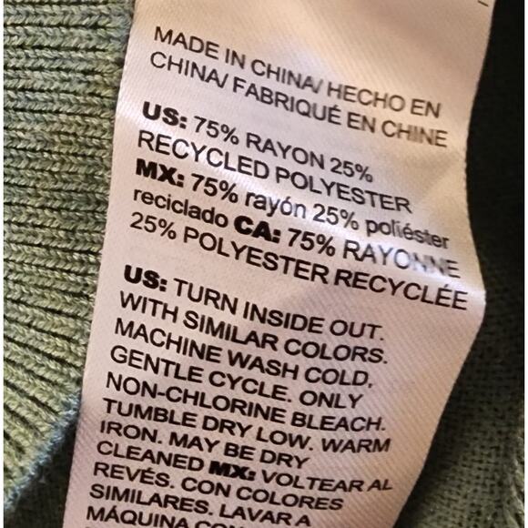 Soft Sage Luxe – Chico’s Light Green Sweater (XL) - Picture 5 of 5